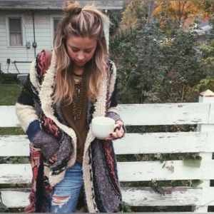 RARE Free People/Sloppy Joe Cardigan